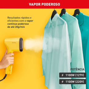 Vaporizador Pure Pop Amarelo, Higieniza, HS26