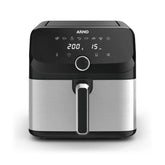 Fritadeira Air Fryer Mega Digital 7,5L Inox AFD7
