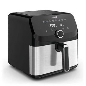 Fritadeira Air Fryer Mega Digital 7,5L Inox AFD7