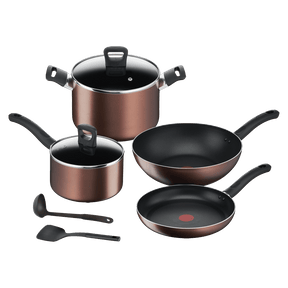 Jogo de Panelas 4 Peças Tefal Day By Day Bronze