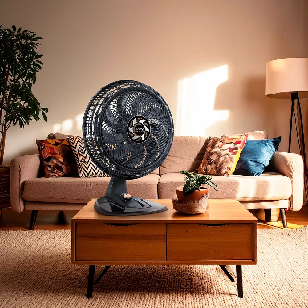 Ventilador de Mesa 40cm X-TREME 9 Pás, 4 Vel, 160W VE94